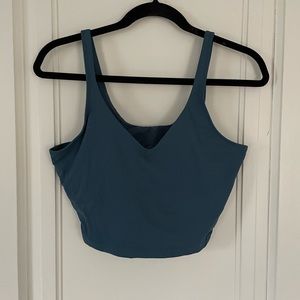 Amazon size medium blue crop